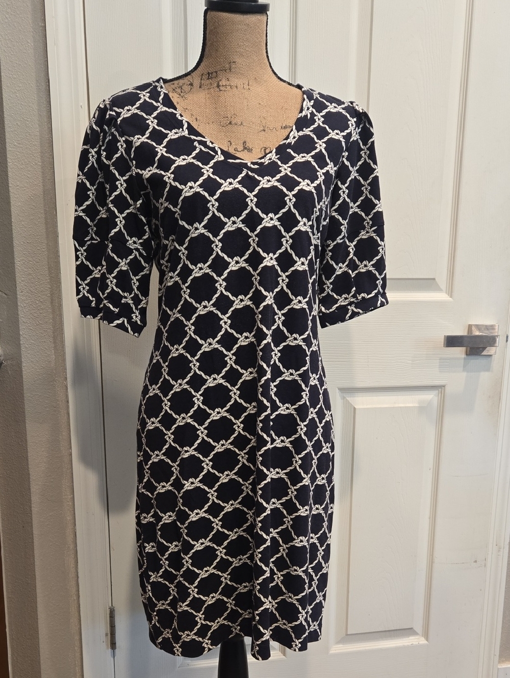Cabi Navy Blue Dress